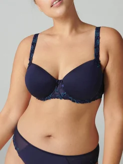 Soutien-gorge décolleté carré en spacer 3D - Minuit
