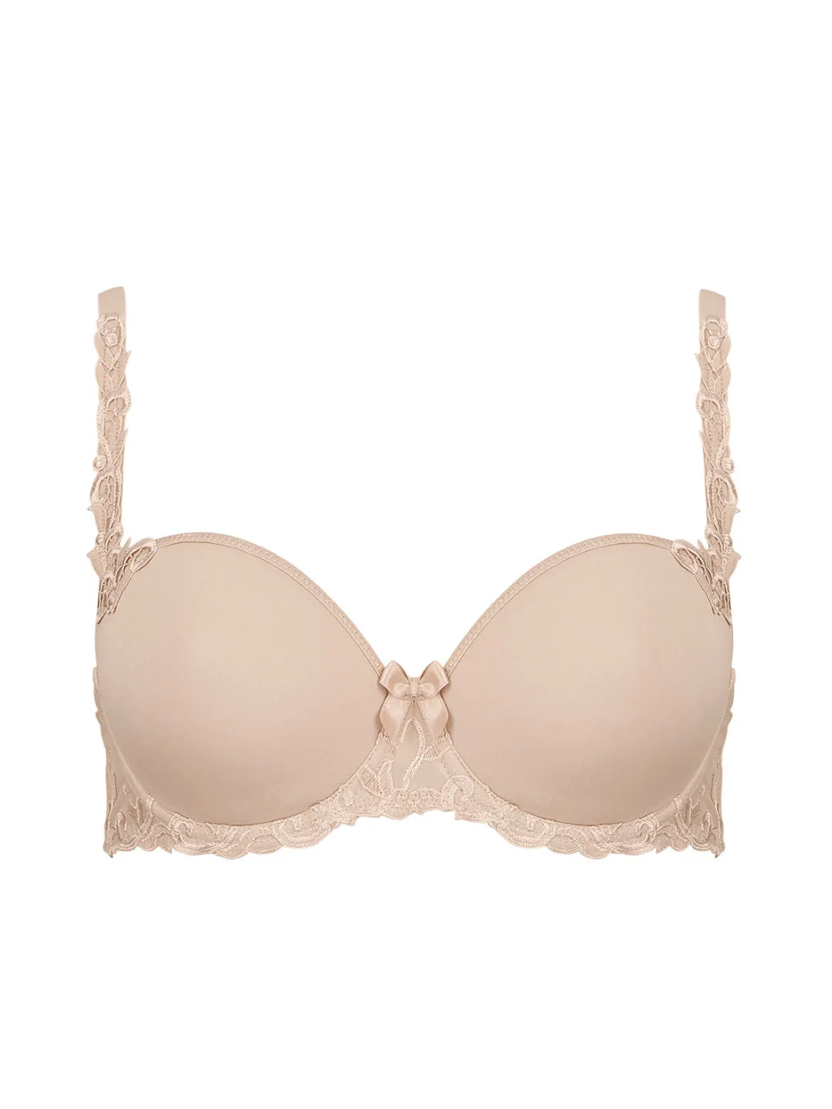 Soutien-gorge décolleté carré en spacer 3D - Peau Rosée