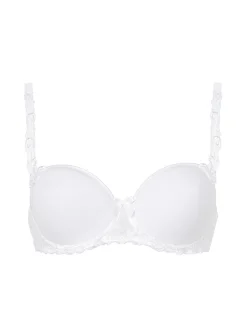 Soutien-gorge décolleté carré en spacer 3D - Blanc