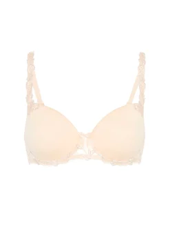 Soutien-gorge décolleté carré en spacer 3D - Beige Chic