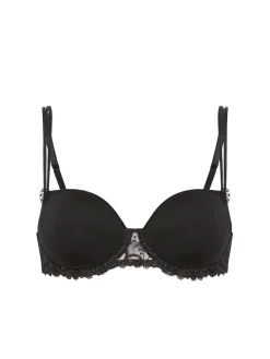 Soutien-gorge décolleté carré en spacer 3D - Noir Gem
