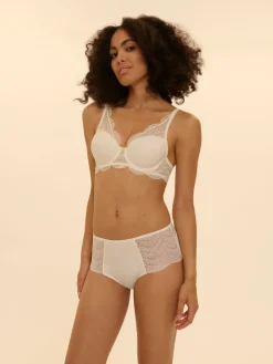 Soutien-gorge décolleté carré en spacer 3D - Naturel