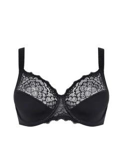 Soutien-gorge emboitant grande taille - Noir