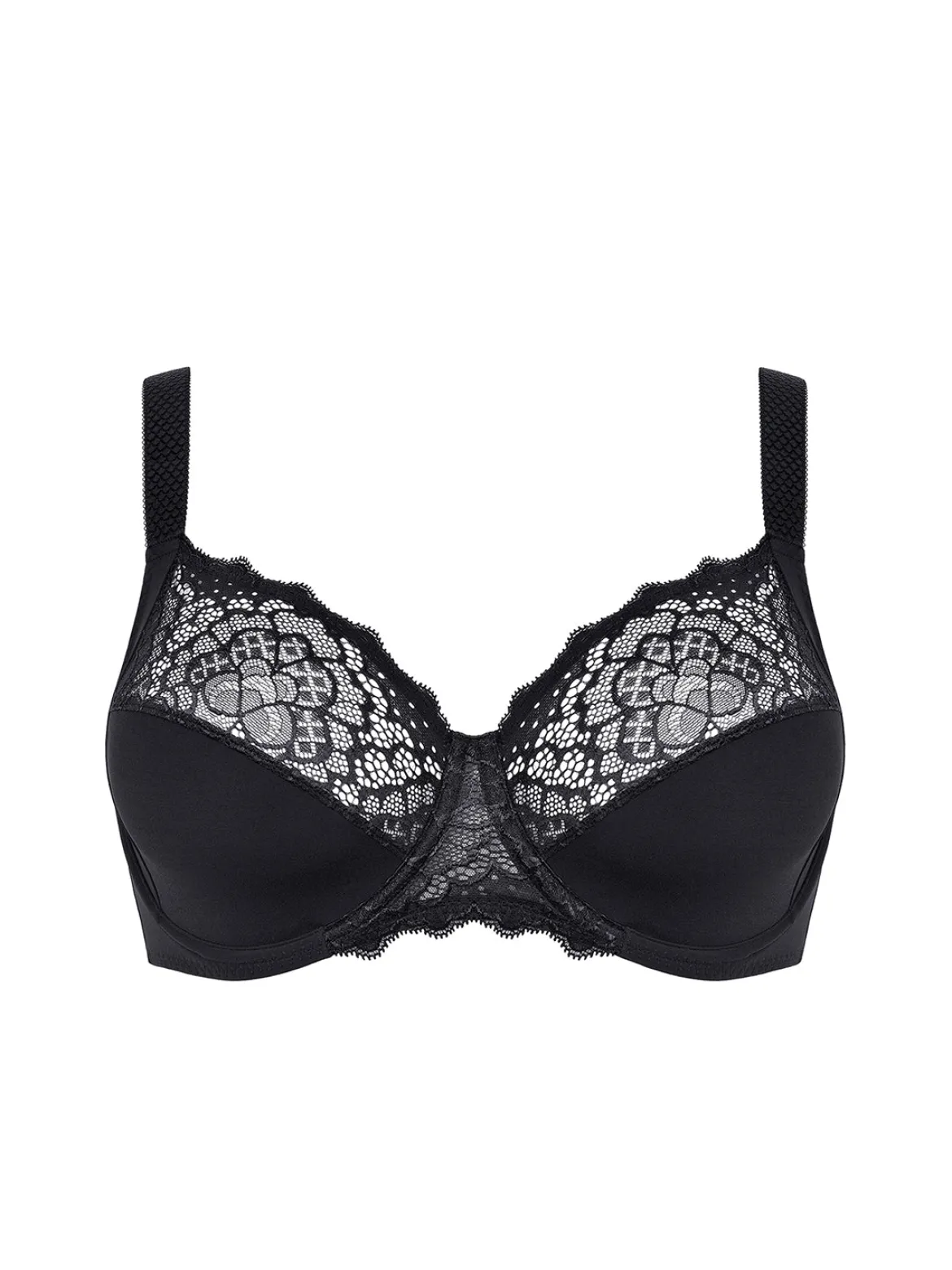 Soutien-gorge emboitant grande taille - Noir