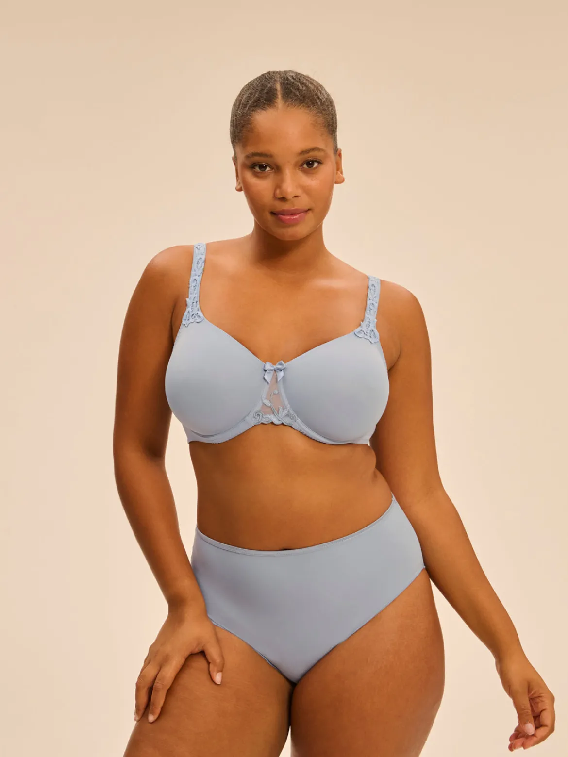Soutien-gorge emboitant moulé - Bleu Rêve