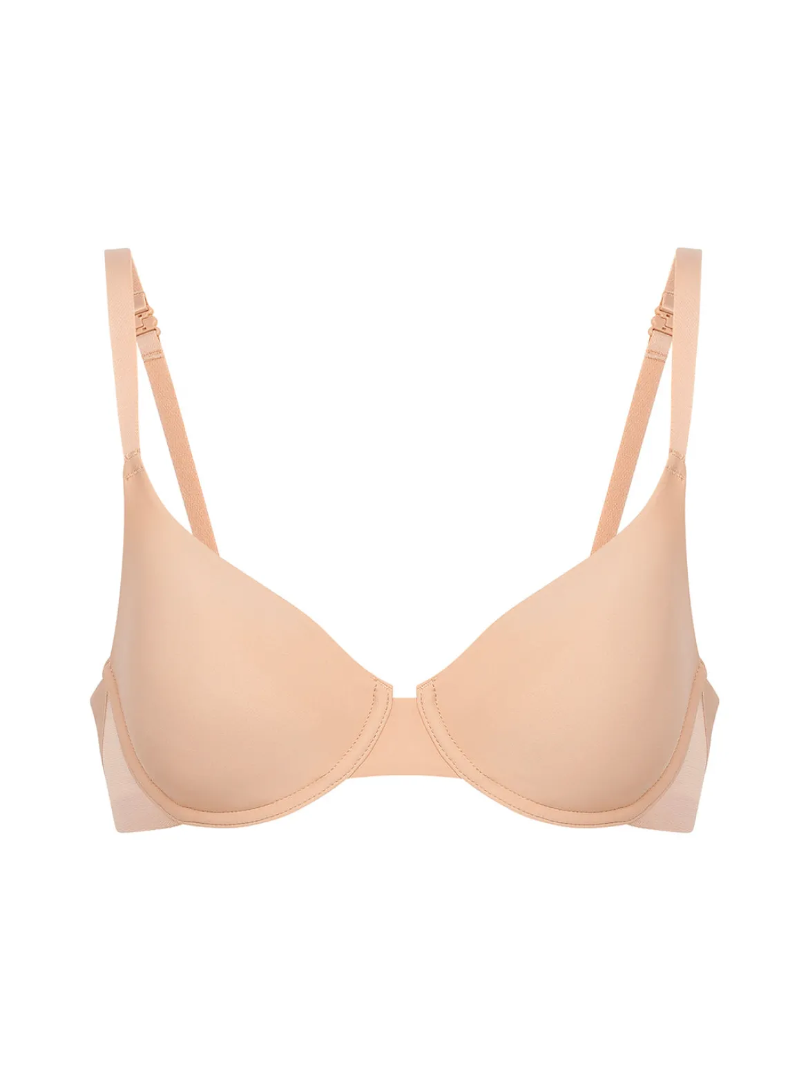 Soutien-gorge emboitant multi-positions sans couture - Peau Rosée