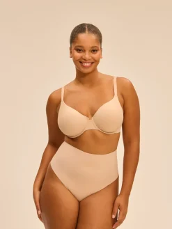 Soutien-gorge emboitant multi-positions sans couture - Peau Rosée