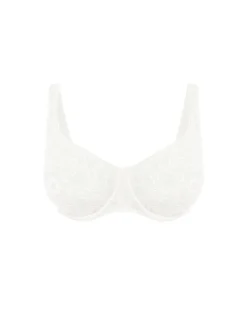 Soutien-gorge emboitant plongeant - Naturel
