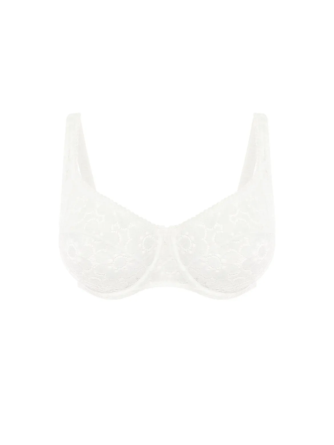 Soutien-gorge emboitant plongeant - Naturel