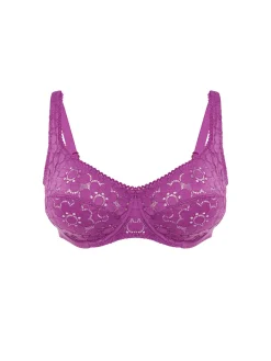 Soutien-gorge emboitant plongeant - Violet Divine