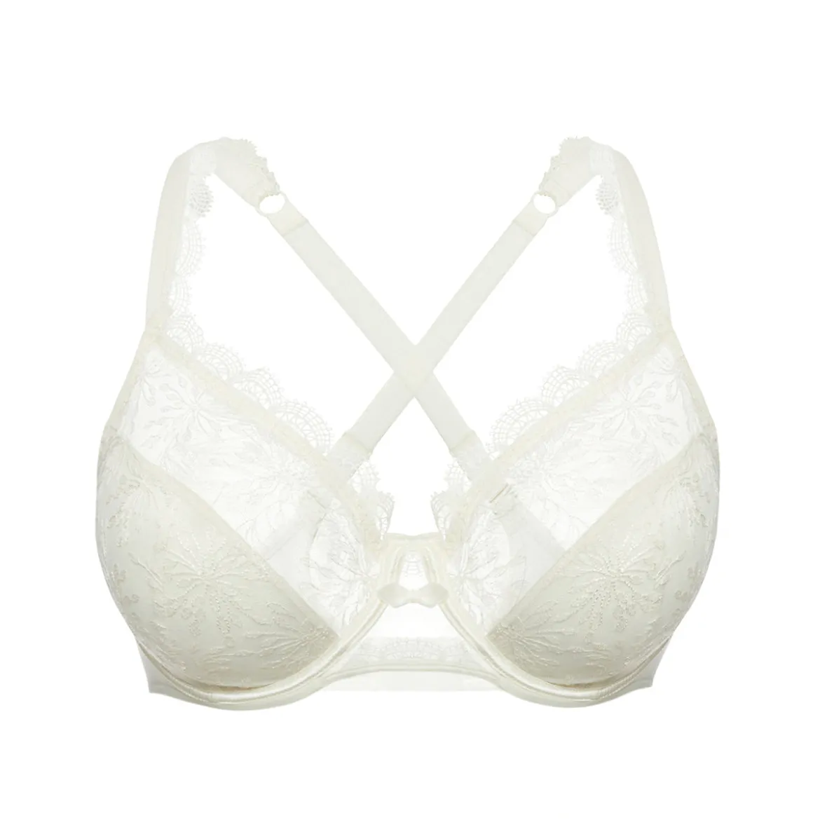 Soutien-gorge emboitant pour poitrine généreuse - Naturel