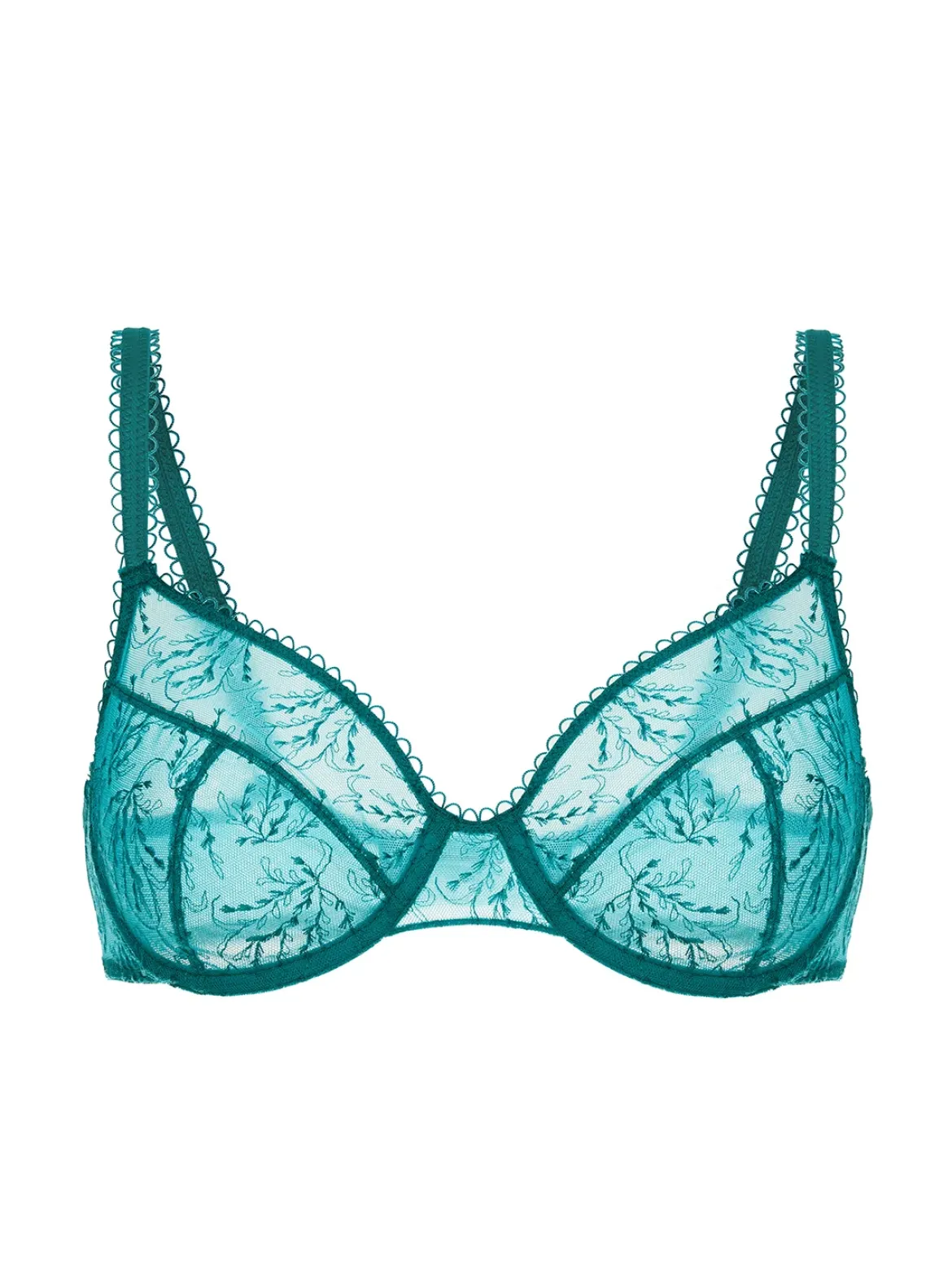Soutien-gorge emboitant - Vert émeraude