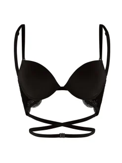 Soutien-gorge multi-positions dos nu - Noir