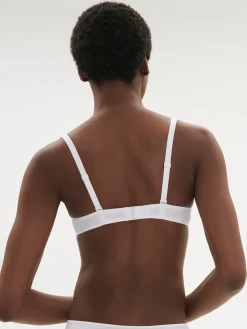 Soutien-gorge push-up décolleté plongeant - Blanc