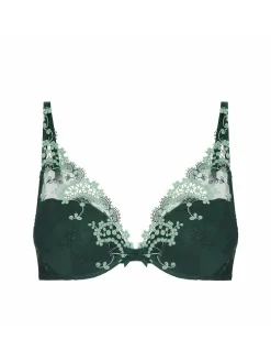 Soutien-gorge push-up décolleté plongeant - Vert Kolsaï