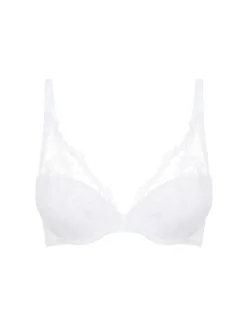 Soutien-gorge push-up décolleté plongeant - Blanc