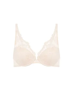 Soutien-gorge push-up décolleté plongeant - Rose sakura