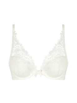 Soutien-gorge push-up décolleté plongeant - Naturel