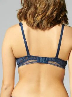 Soutien-gorge sans-armatures - Bleu Nuit