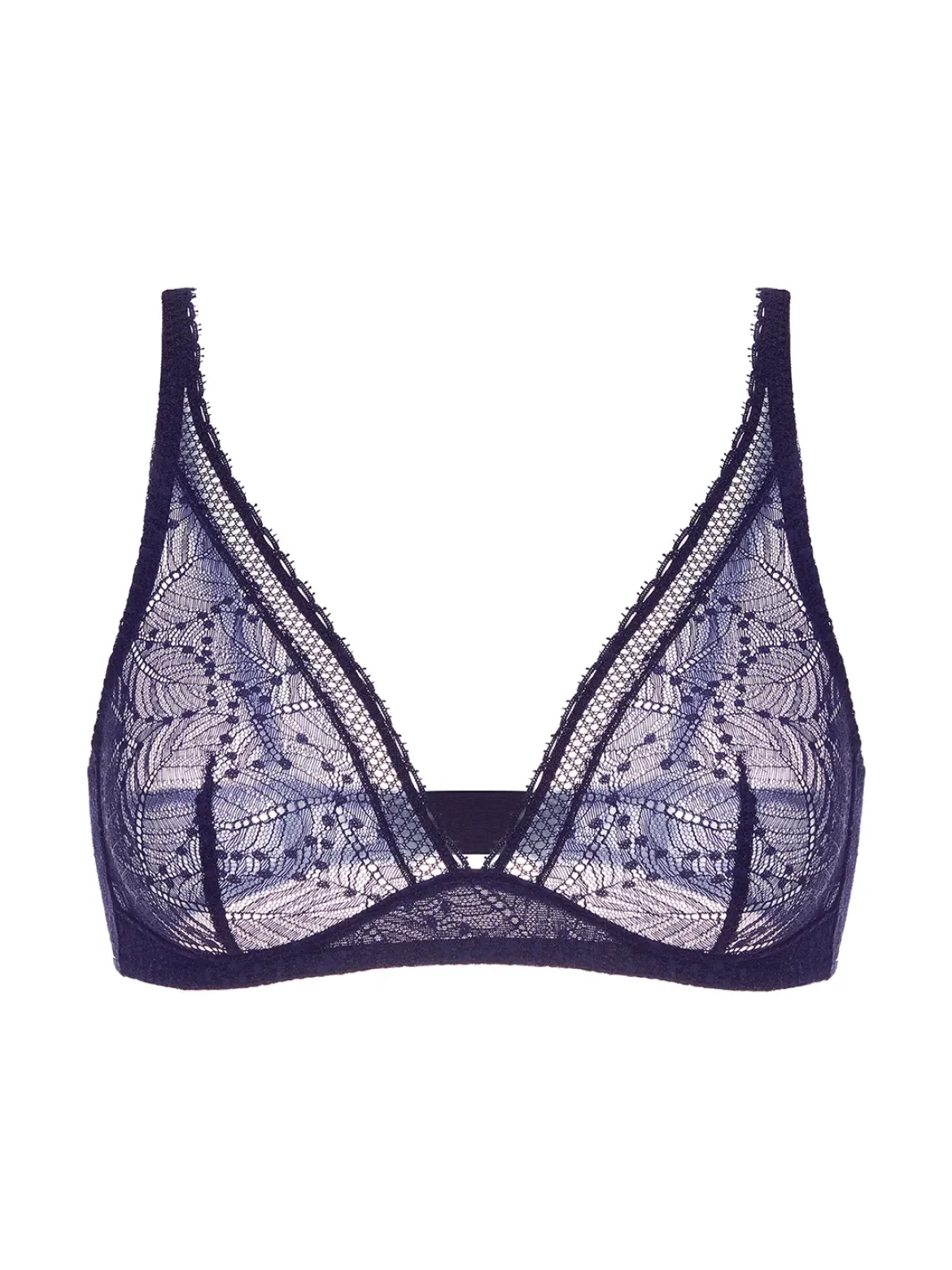 Soutien-gorge sans-armatures structuré - Minuit