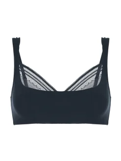 Soutien-gorge sans-armatures structuré - Noir