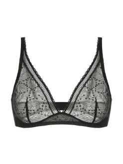 Soutien-gorge sans-armatures structuré - Noir