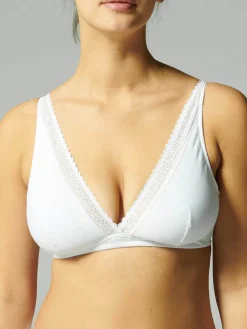 Soutien-gorge sans-armatures structuré - Blanc