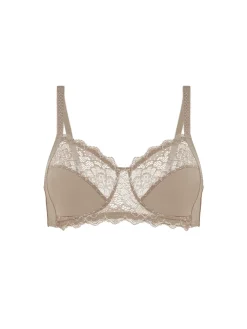 Soutien-gorge sans-armatures structuré - Grège