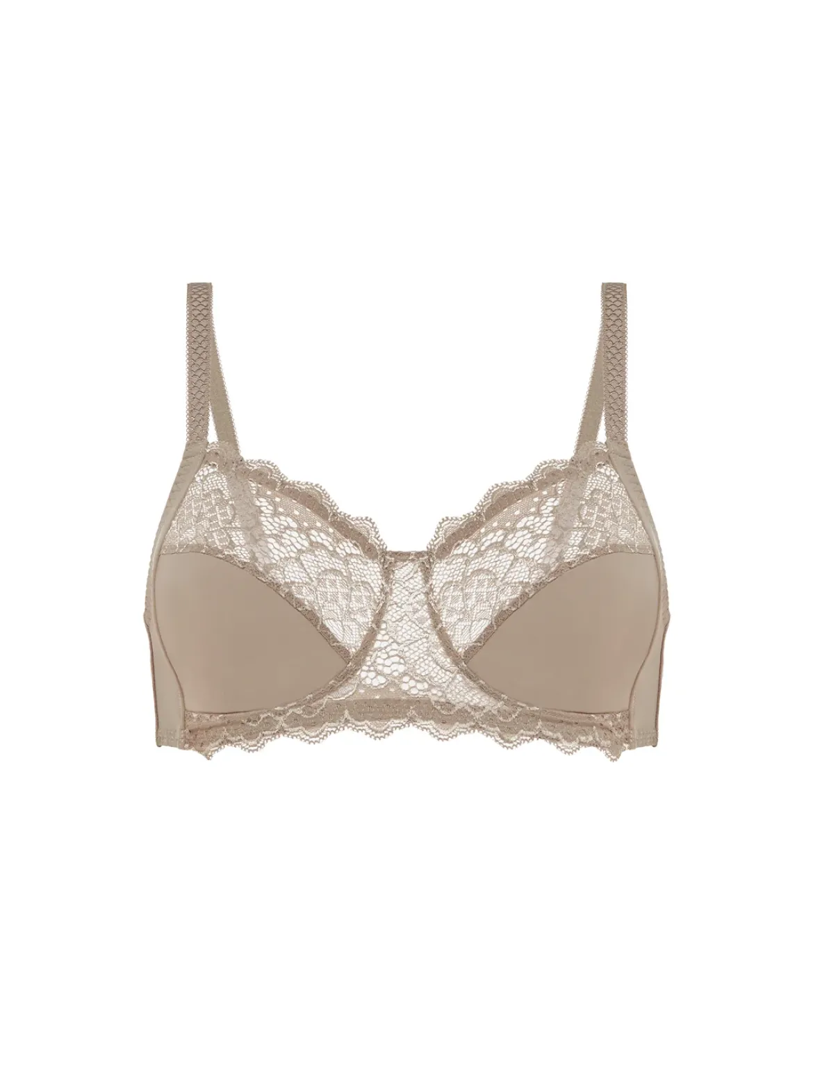 Soutien-gorge sans-armatures structuré - Grège
