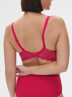 Soutien-gorge spacer décolleté plongeant - Rose Teaberry