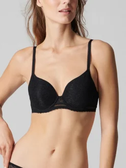 Soutien-gorge spacer décolleté plongeant - Noir