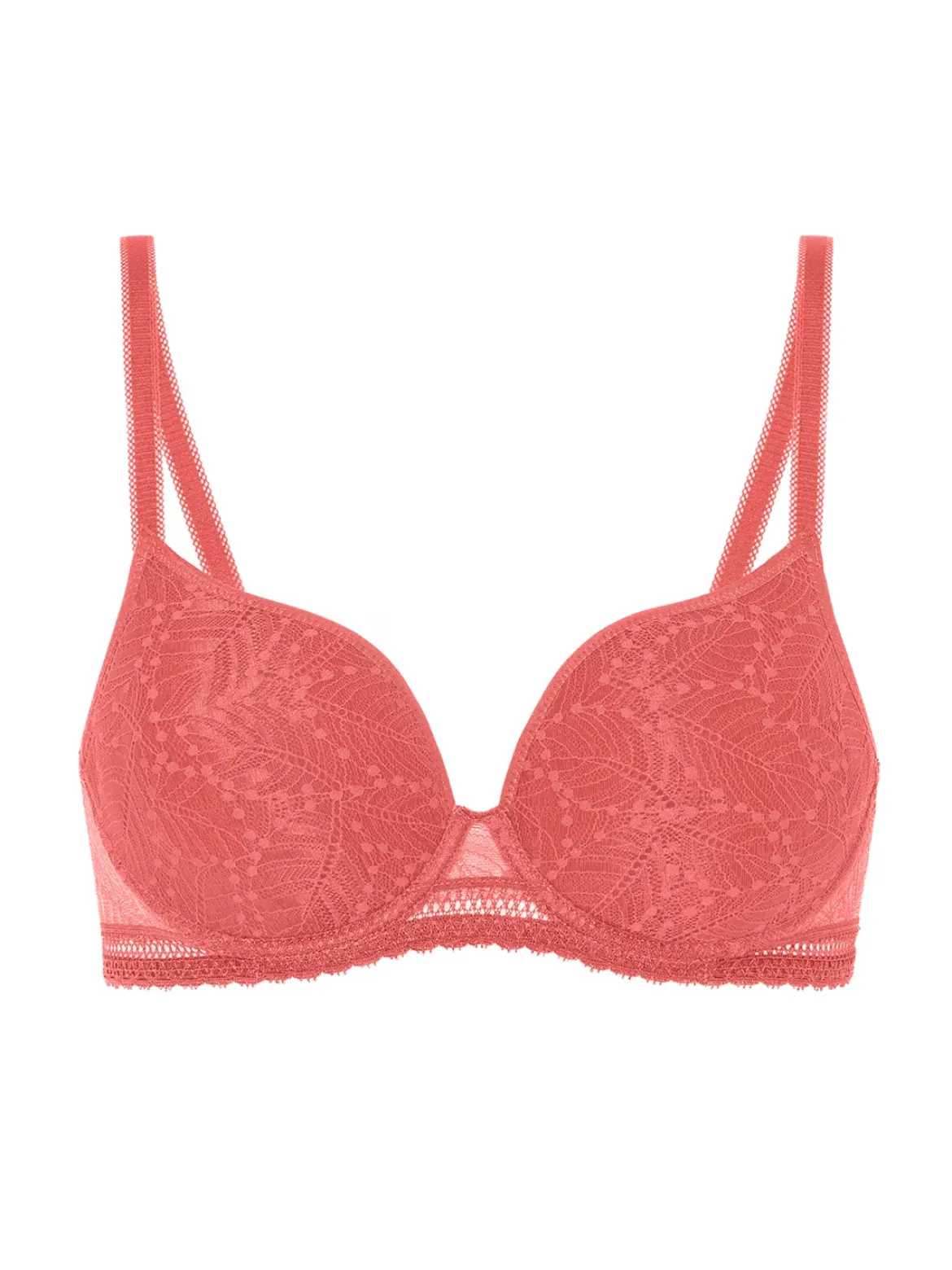 Soutien-gorge spacer décolleté plongeant - Rose Texas