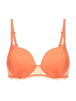 Soutien-gorge spacer décolleté plongeant - Abricot