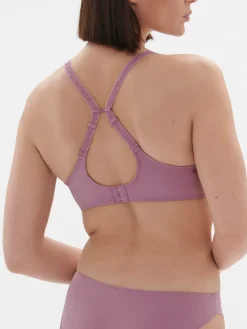 Soutien-gorge spacer décolleté plongeant - Mauve Glamour