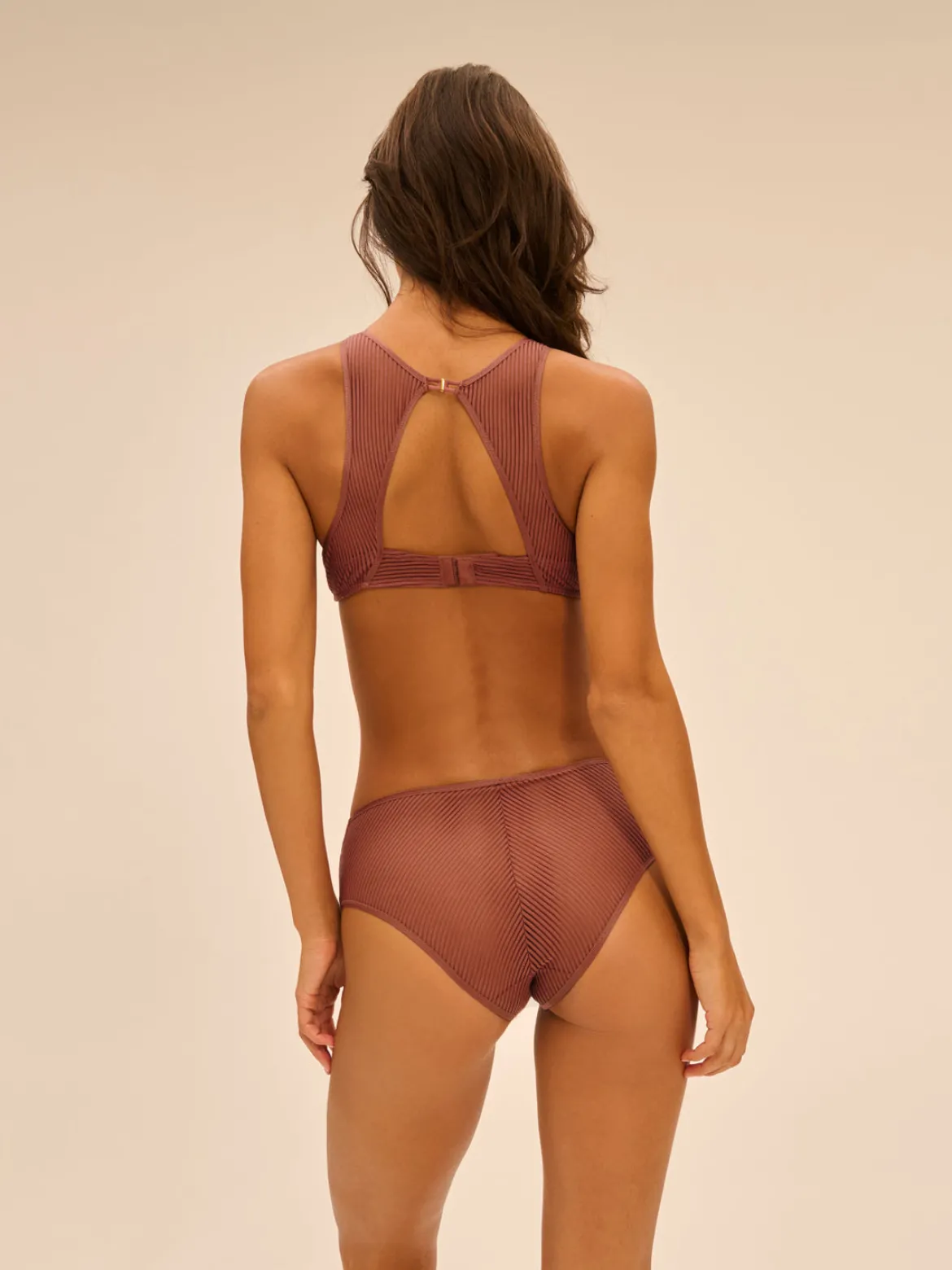 Soutien-gorge triangle avec armatures - Mulberry