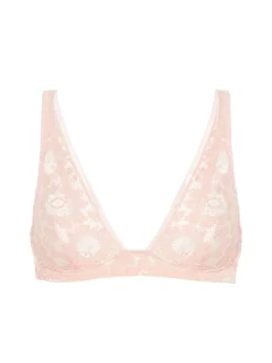 Soutien-gorge triangle sans-armatures - Rose Ballet