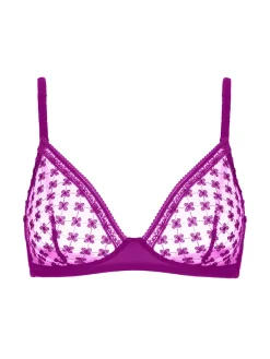 Soutien-gorge triangle sans-armatures - Bougainvillier