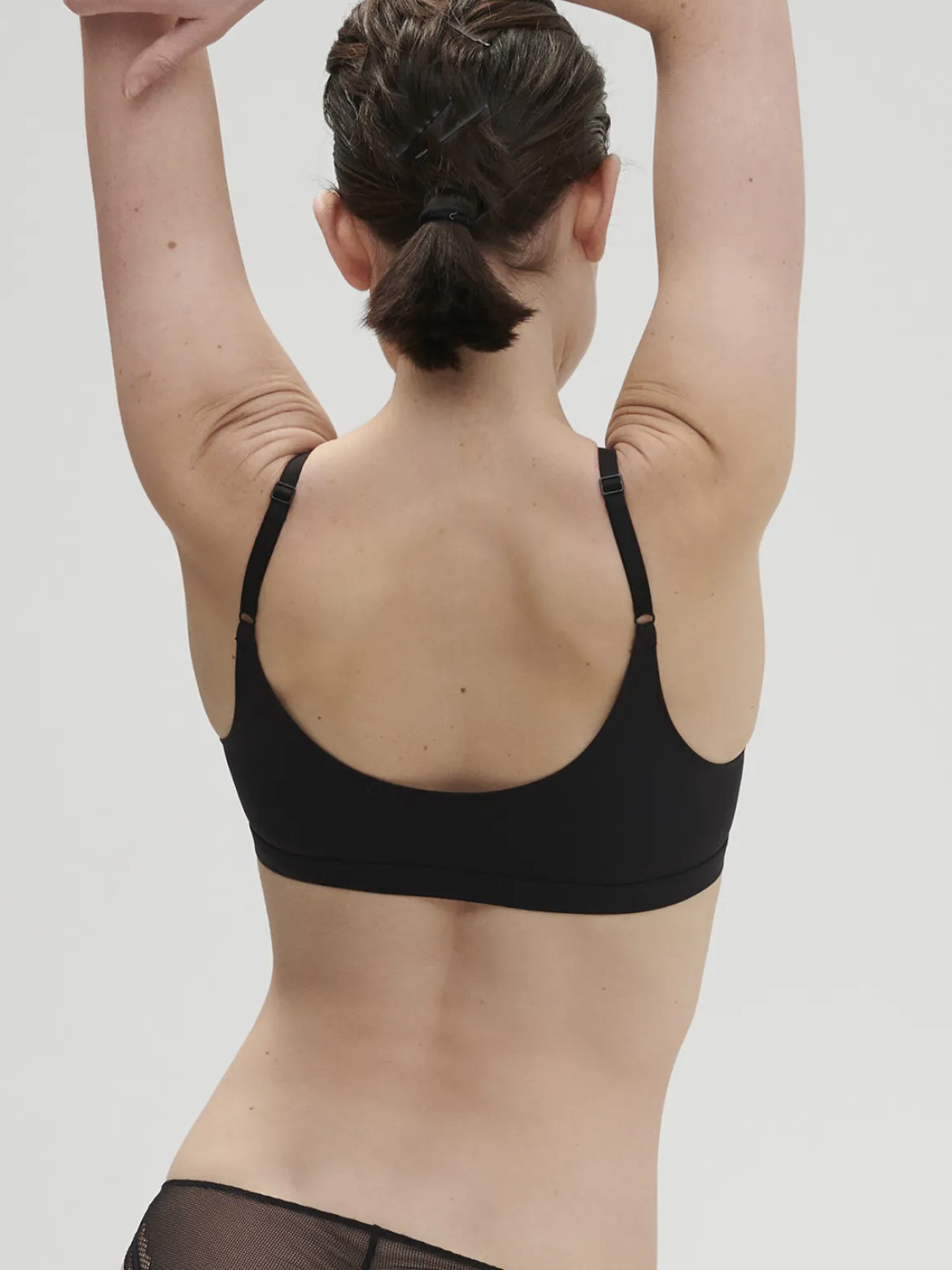 Soutien-gorge triangle sans-armatures - Noir
