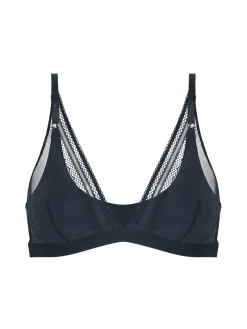 Soutien-gorge triangle sans-armatures - Noir
