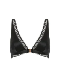 Soutien-gorge triangle sans-armatures - Noir