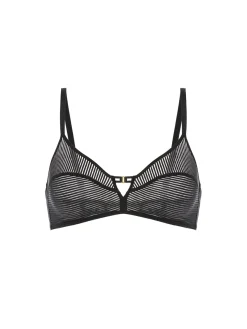 Soutien-gorge triangle sans-armatures - Noir
