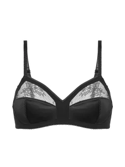 Soutien-gorge triangle sans-armatures - Noir