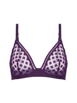 Soutien-gorge triangle sans-armatures - Violet Euphoria