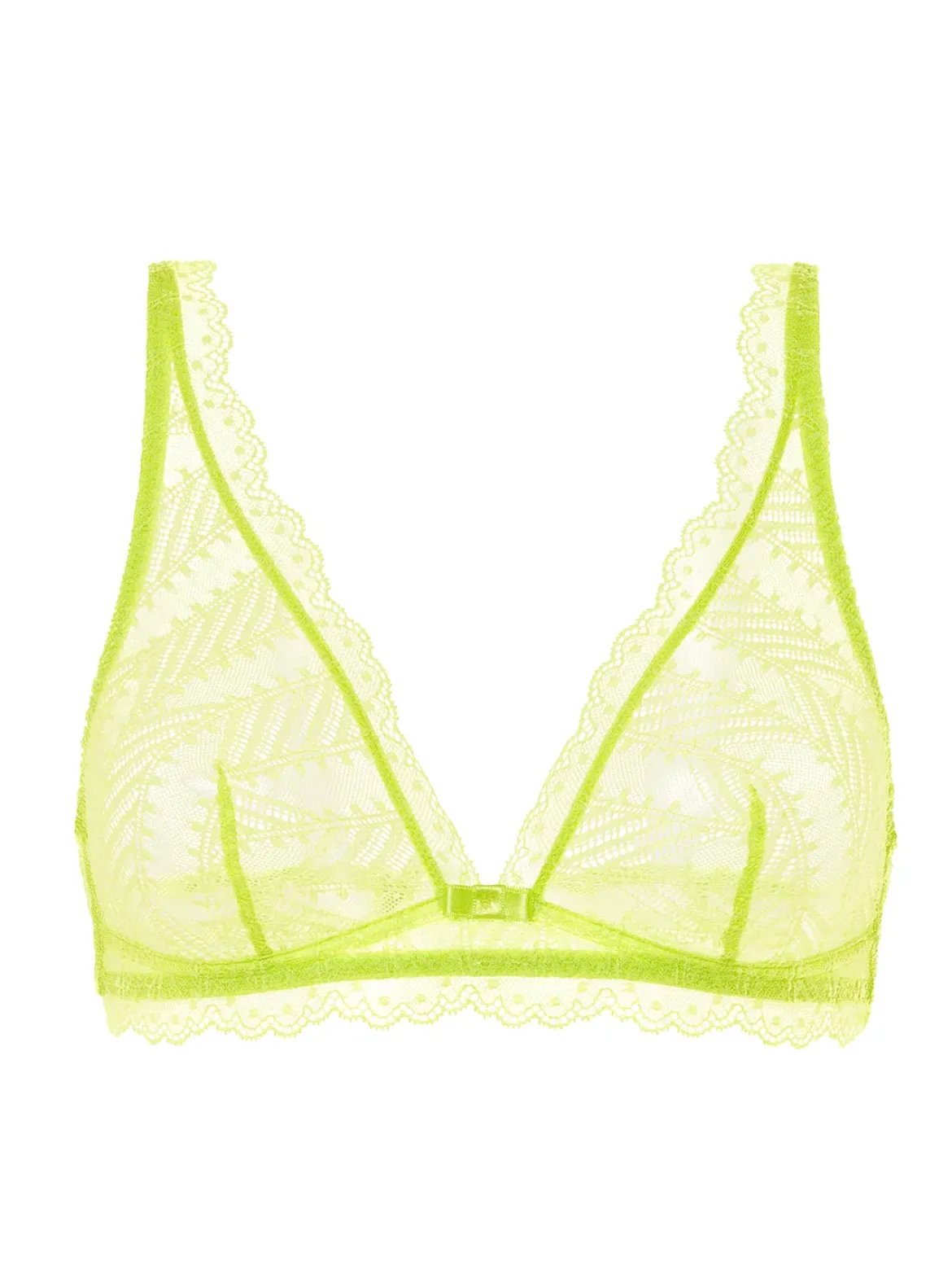 Soutien-gorge triangle sans-armatures - Lime