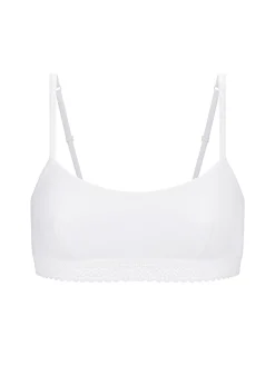 Soutien-gorge triangle sans-armatures - Blanc