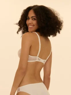 Soutien-gorge triangle sans-armatures - Naturel