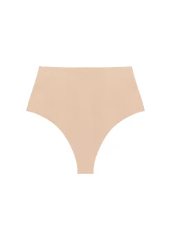 String gainant taille haute - Peau Rosée