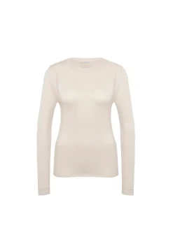 Top manches longues - Beige chiné